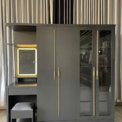 Tủ quần áo xám tối TK-34