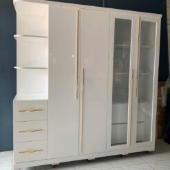 Tủ quần áo trắng TK-05