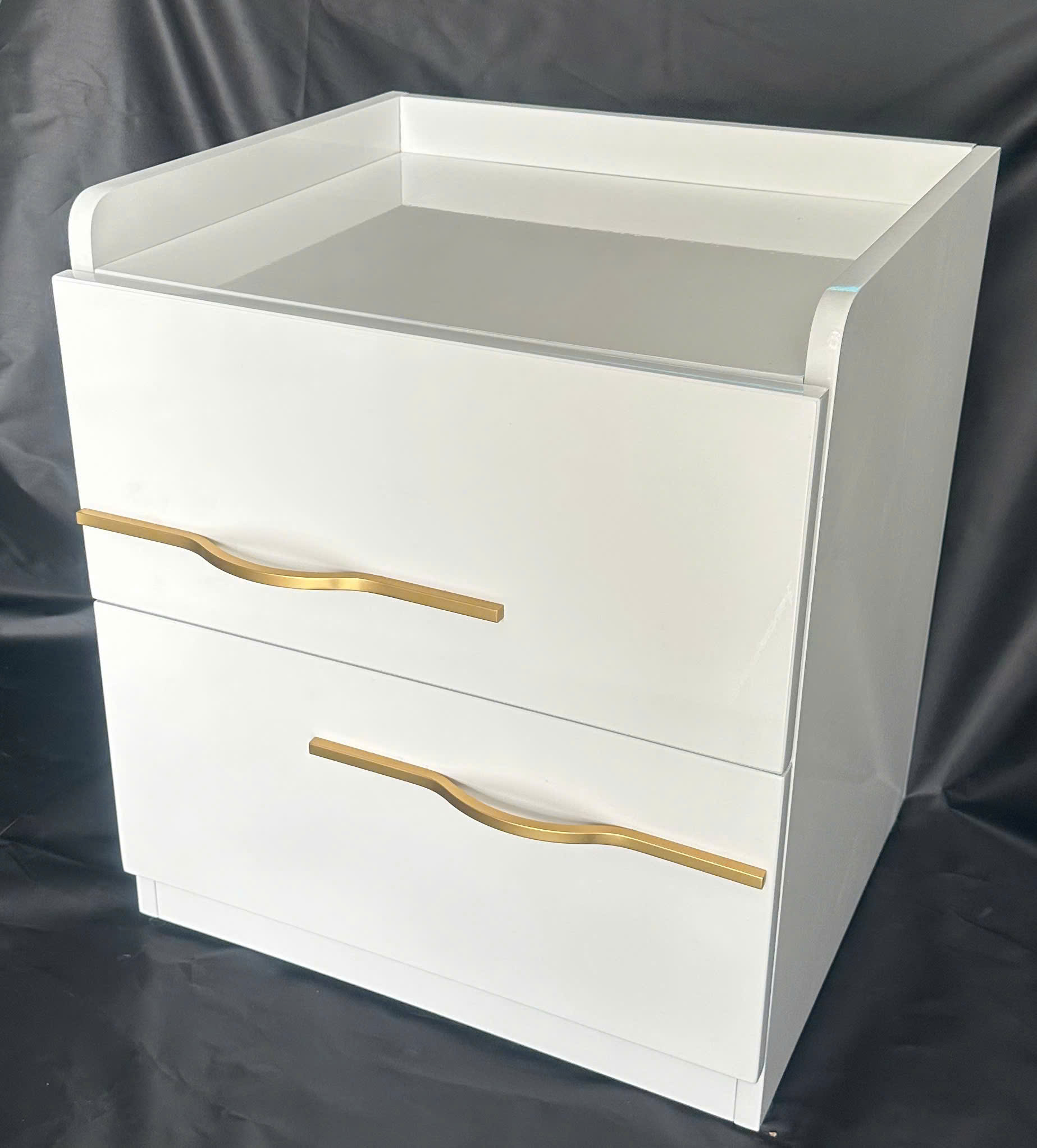 Tủ đầu giường trắng HT-01 - Ảnh 3