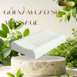 Gối Nằm Cao Su Thiên Nhiên - Massage