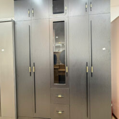 Tủ quần áo xám tối Kịch trần TK-03