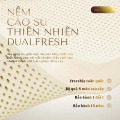 Nệm Cao Su Thiên Nhiên Happy DualFresh