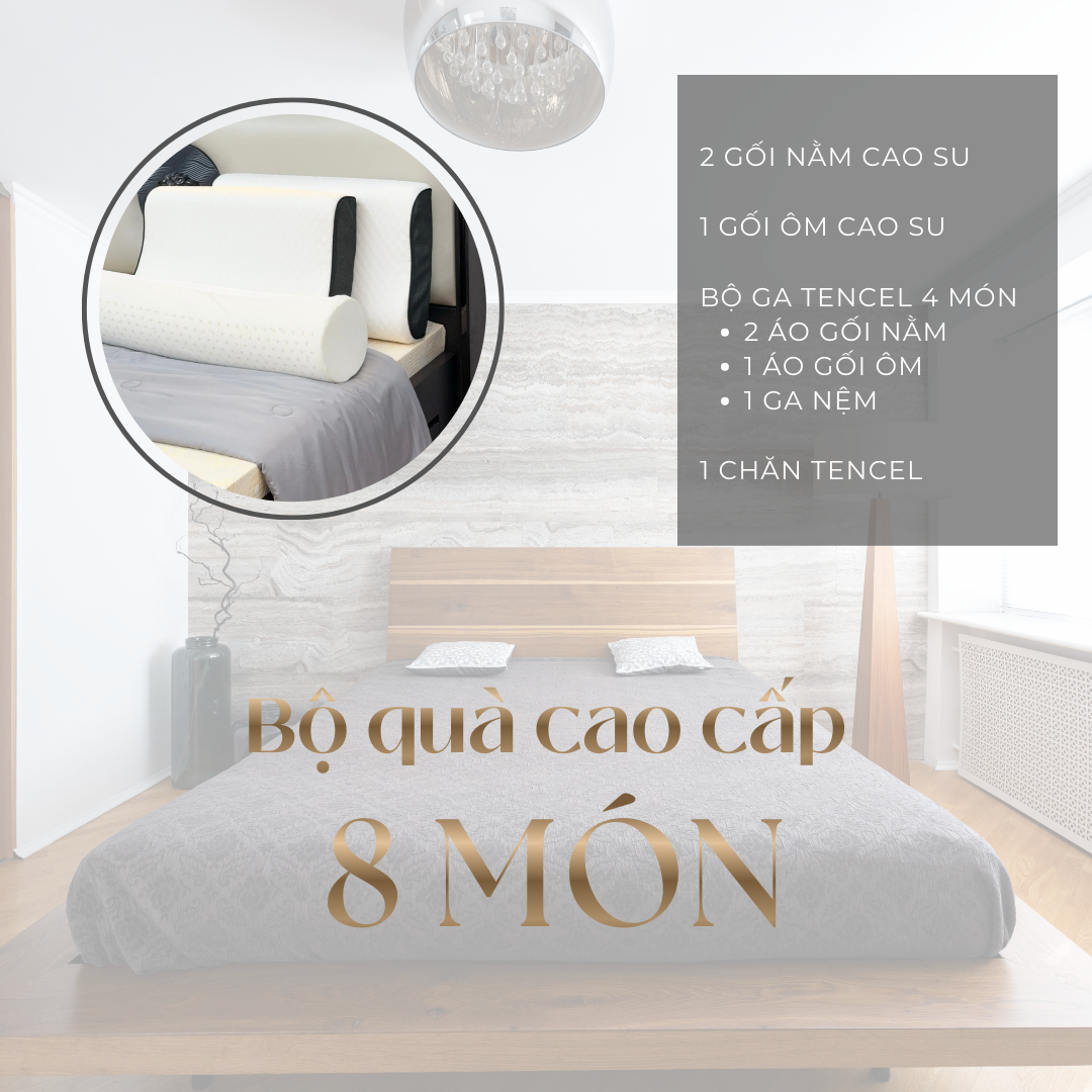 Nệm Cao Su Thiên Nhiên Happy DualFresh - Ảnh 2