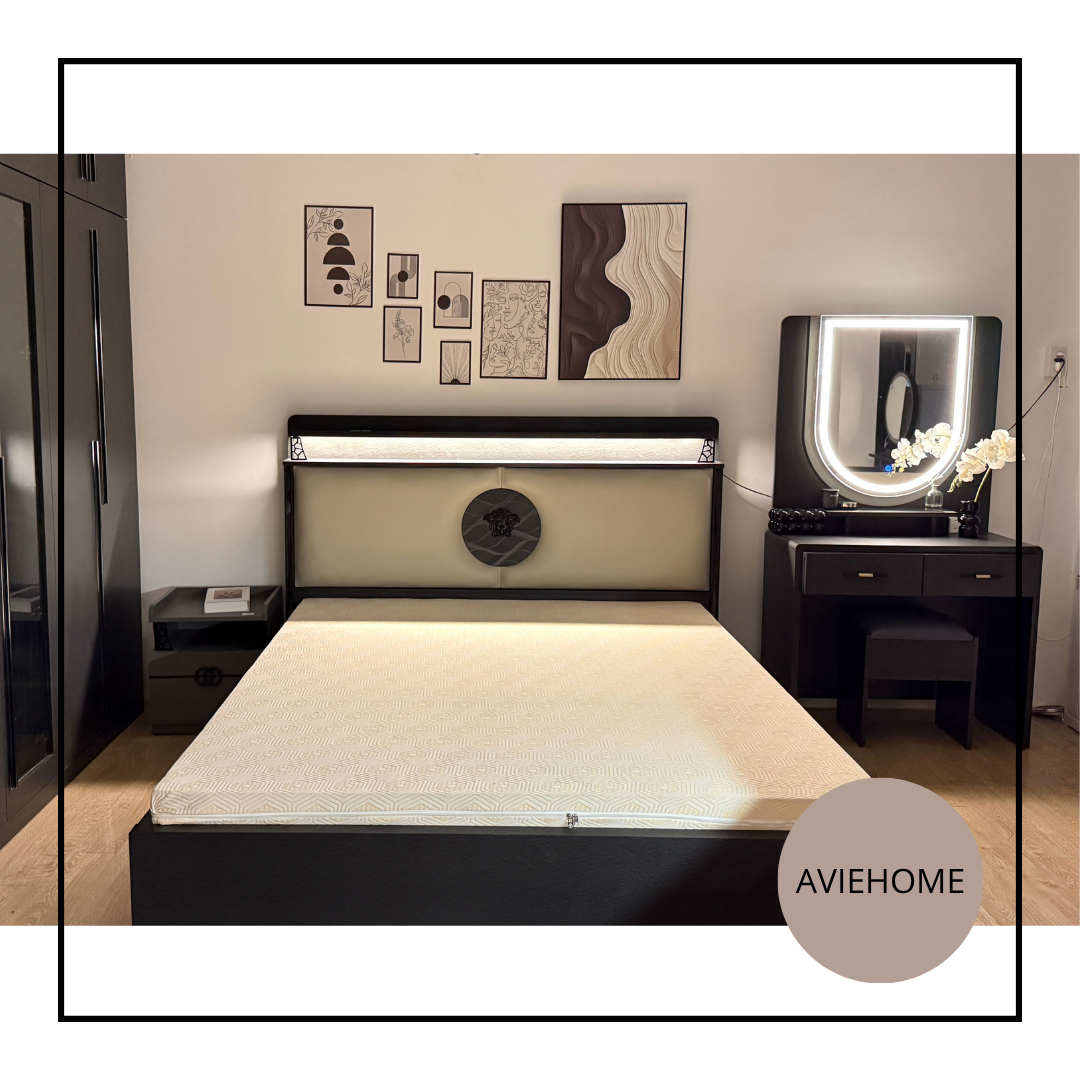 Nệm Cao Su Thiên Nhiên Than Hoạt Tính Happy Charcoal - Ảnh 9